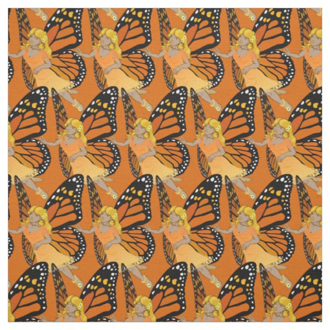 Fee Art Fabric Butterfly Fairy Muster Stoffe (Muster)
