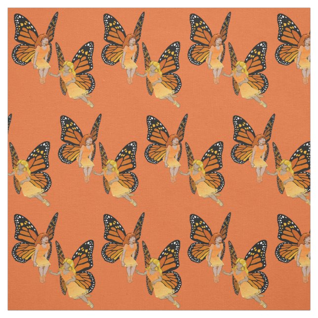 Fee Art Fabric Butterfly Fairy Muster Stoffe (Muster)