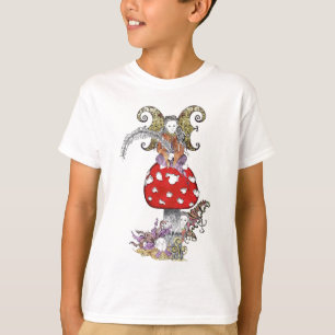 Fee auf Pilz T-Shirt