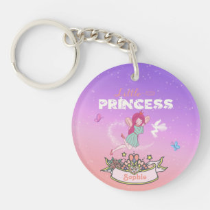 👸 Fée brillante Princesse Nom personnalisé  