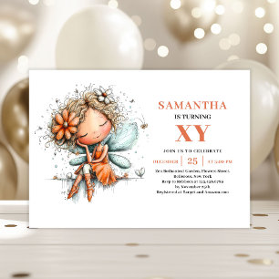 Fée Capricieuse Invitation Anniversaire 6 ans Past