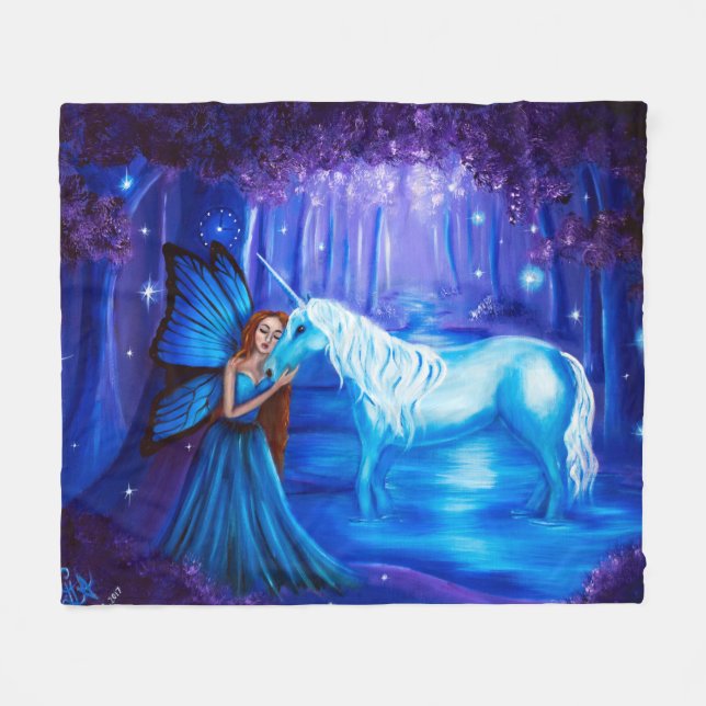Fée d'art d'imaginaire et couverture d'ouatine de (Devant (Horizontal))
