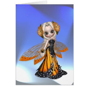 Fée de papillon monarque, vierge à l'intérieur