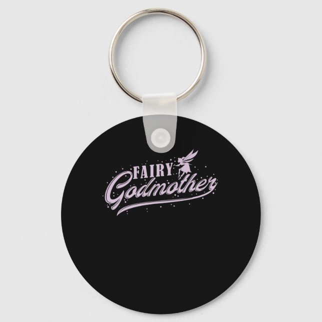 Fee Fairy Godmutter Schlüsselanhänger (Vorderseite)