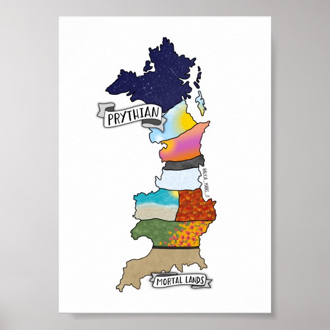 Fee Grunddruck Poster (Vorne)