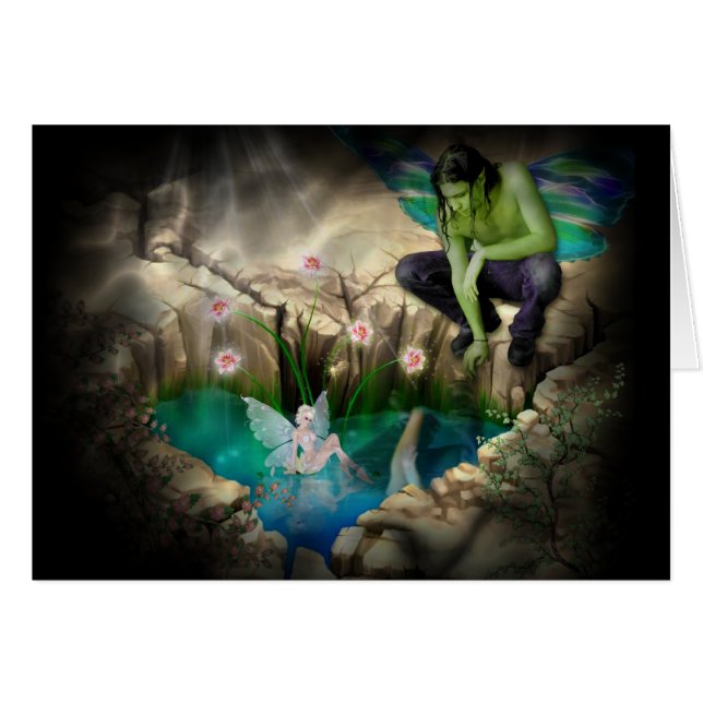 Fee in Elven Pond Vignette (Vorderseite (Horizontal))