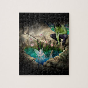Fee in Elven Pond Vignette