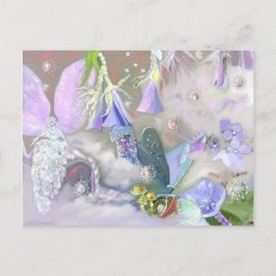 Fee in ihrer kleinen Welt, Postkarte
