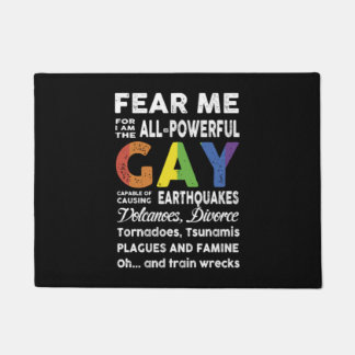 Fee Me I Be Gay Flag Geschenk lgbt Fußmatte