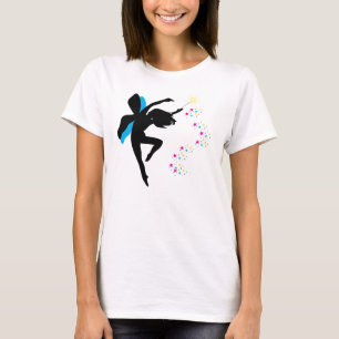 Fee mit Wand/Stern-T - Shirt