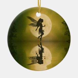 Fee reflektieren Verzierung Keramik Ornament
