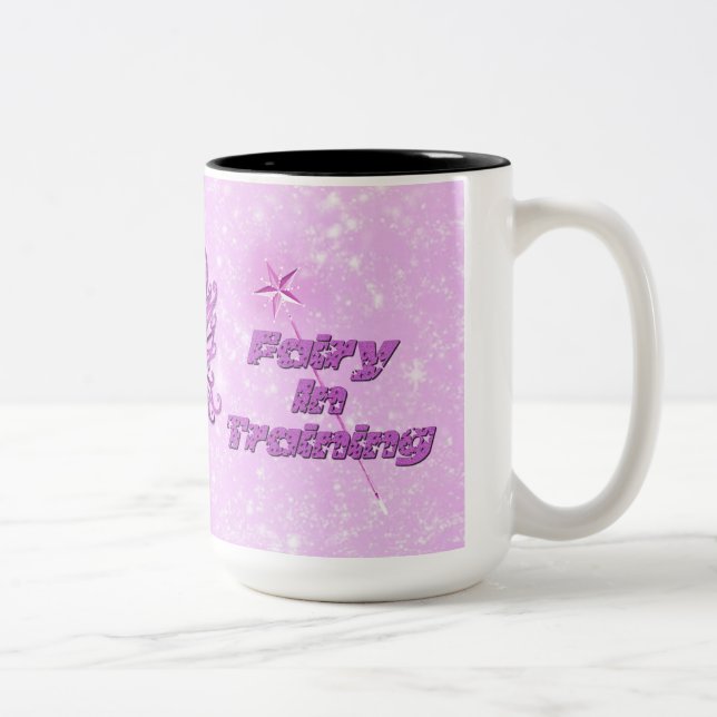 Fée Rose Personnalisée En Mug D'Entraînement (Droit)