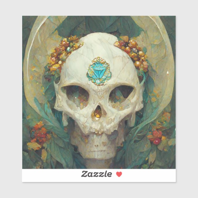 Fee Skull Fantasy Aufkleber (Blatt)