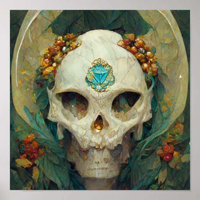 Fee Skull Fantasy Poster (Vorne)