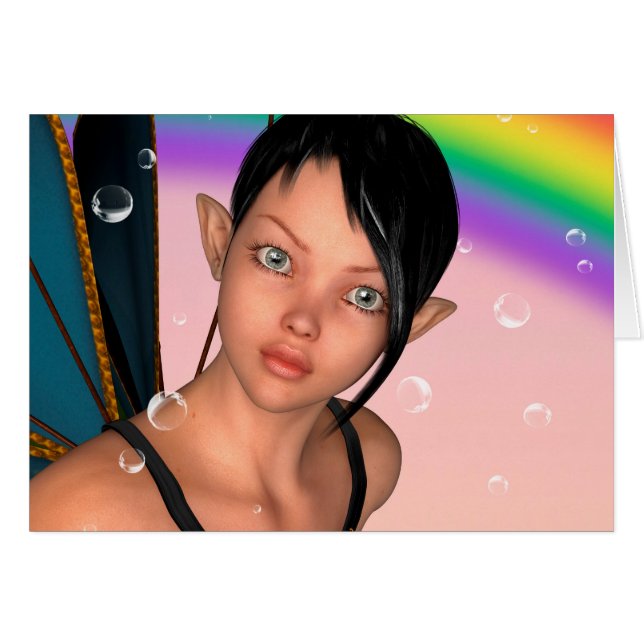 Fée sous arc-en-ciel (Devant horizontal)