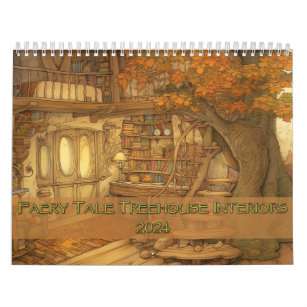 Fee Tale Treehouse Interiors 2024 Kalender