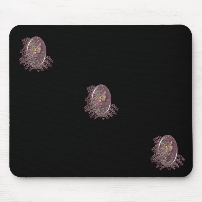 Fee unter Glas Mousepad (Vorne)