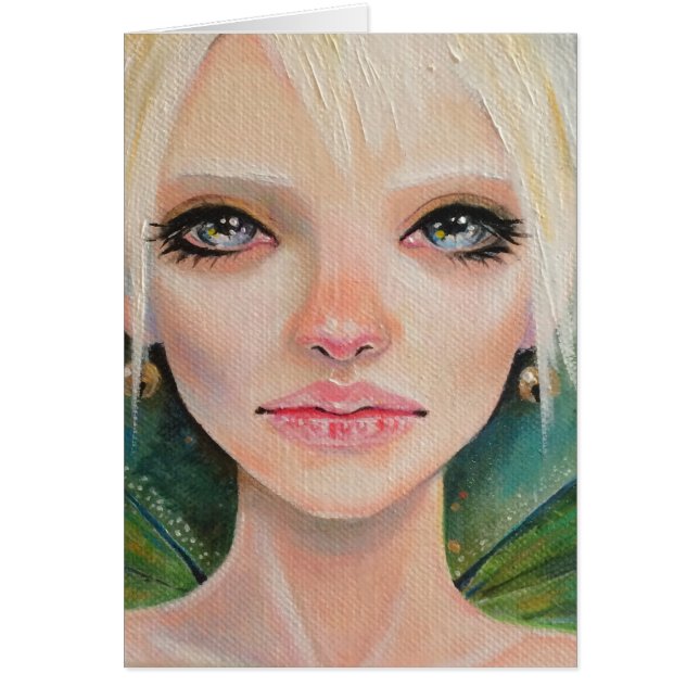 Fée verte minuscule (Devant)