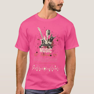 Feed the Beat - Music Lover Vibes T-Shirt