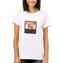 Feedee Fer Fe Table Périodique T-shirt Feedist