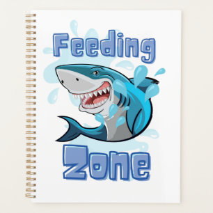 FEEDING ZONE SHARK, STYLE DE CARTOON