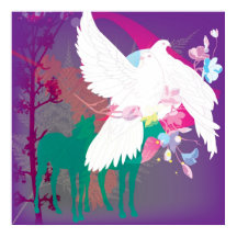 "Feel Alive" Großplakatdruck