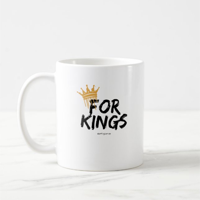 feel like a king  kaffeetasse (Links)