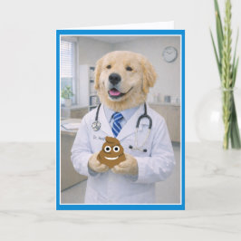Feel Like Poop Get Well Card  POA-1 Karte