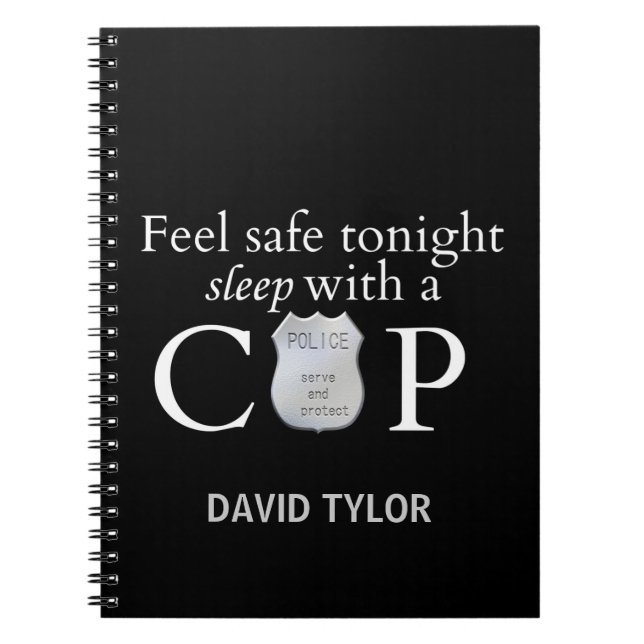 Feel safe tonight! notizblock (Vorderseite)