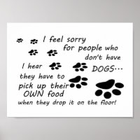 "Feel Sorry for people without Hogs - Poster