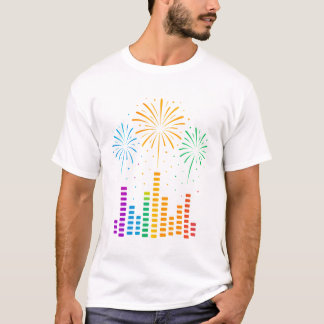 "Feel the Beat - Stylish Music Lover Men's T - Shi T-Shirt