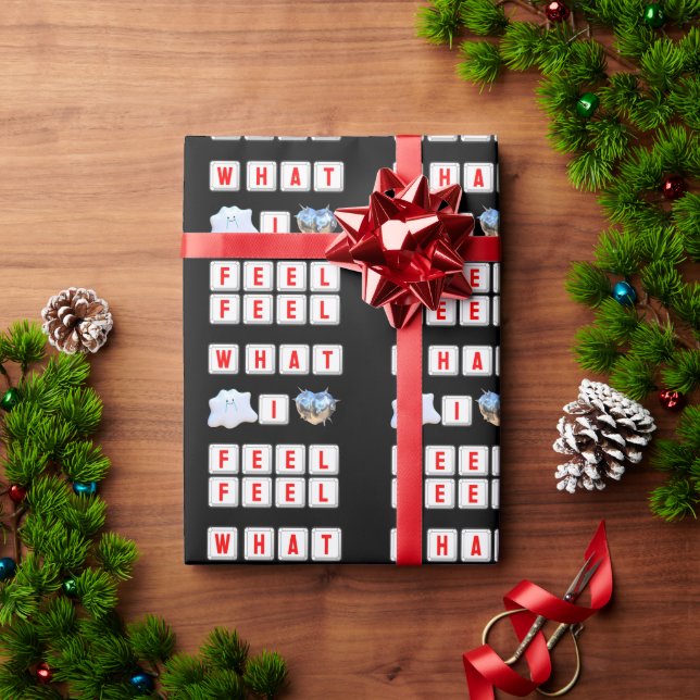 Feel What I Feel Geschenkpapier (Feiertagsgeschenk)