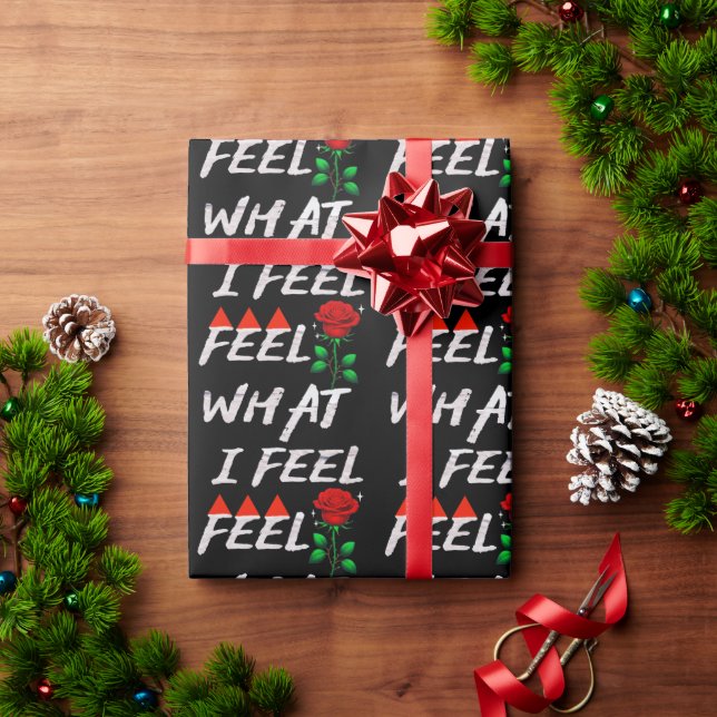 Feel What I Feel Geschenkpapier (Feiertagsgeschenk)