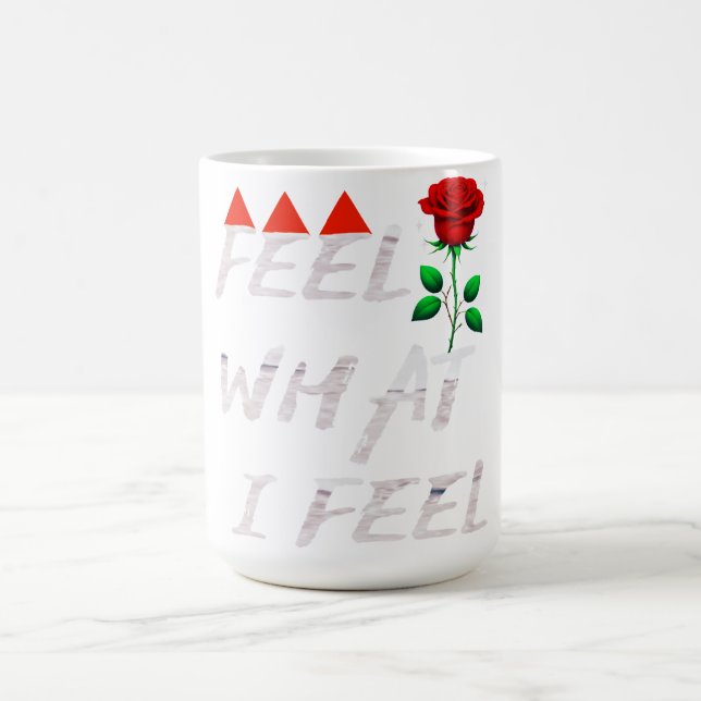 Feel What I Feel Kaffeetasse (Mittel)