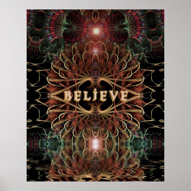 Feelgofx Poster glauben (Vorne)