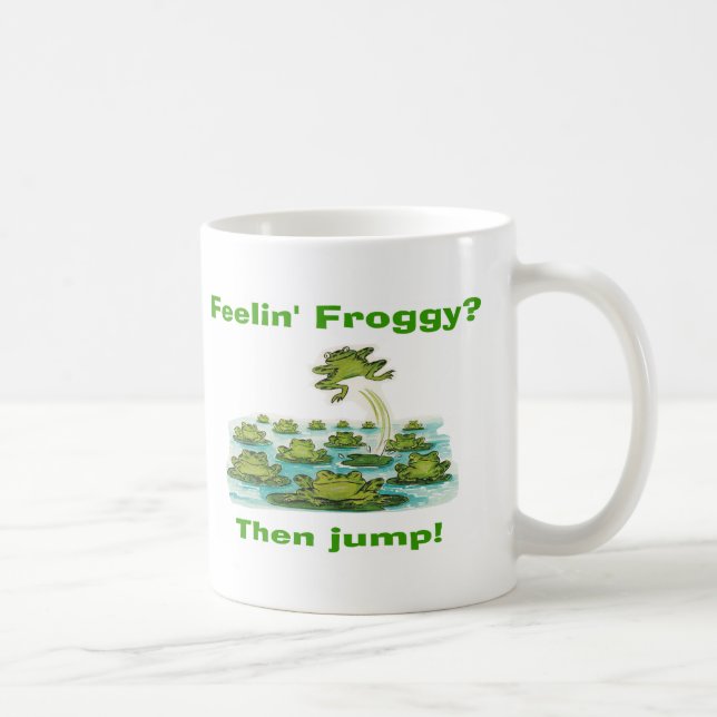 feelin Froggy Kaffeetasse (Rechts)