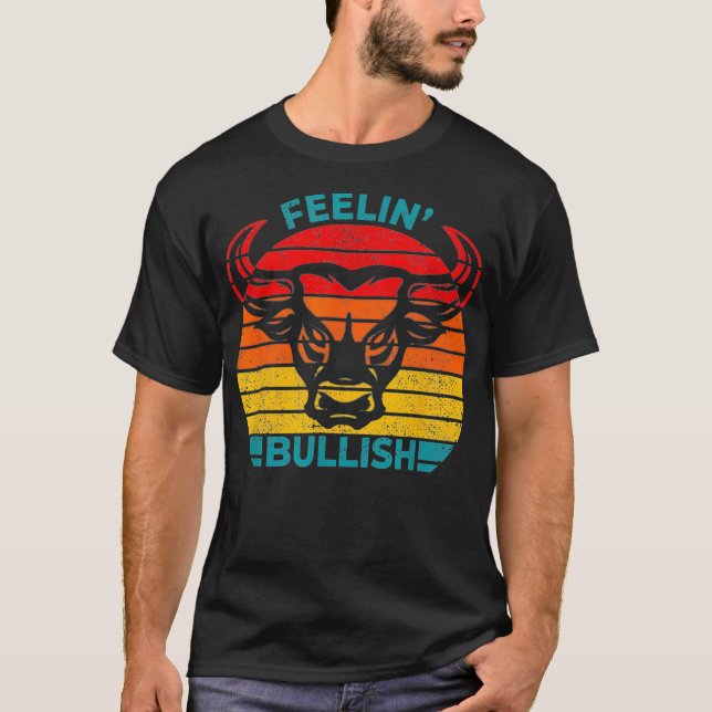 Feelin für Vintage Handelsgeschenke Börsenhändler T-Shirt (Vorderseite)