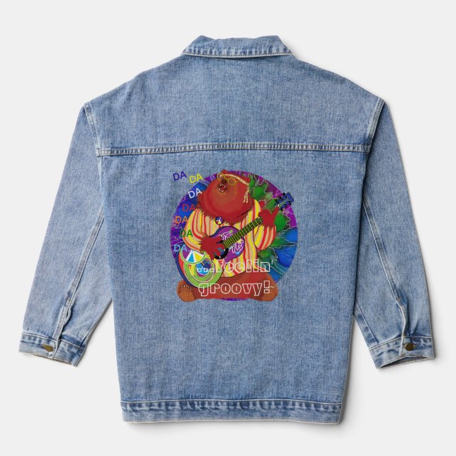 FEELIN' GROOVY JEANSJACKE (Rückseite)