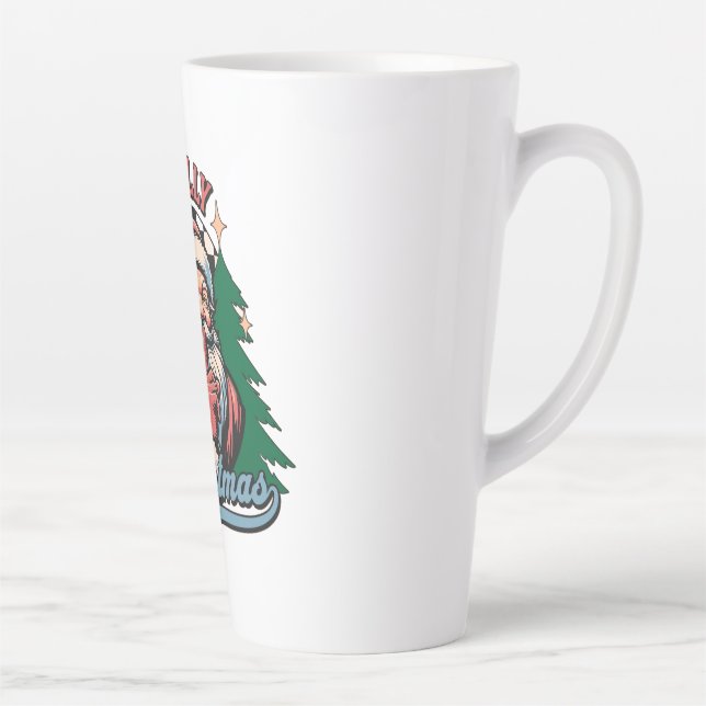 Feelin’ Jolly Christmas Sant Milchtasse (Rechts)