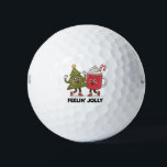 Feelin Jolly Christmas Tree Kaffee Lover Winter Golfball<br><div class="desc">Feelin Jolly Christmas Tree Kaffee Lover Winter</div>