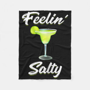 Feelin' Salty Funny Cinco De Mayo Margarita T Shir Fleecedecke
