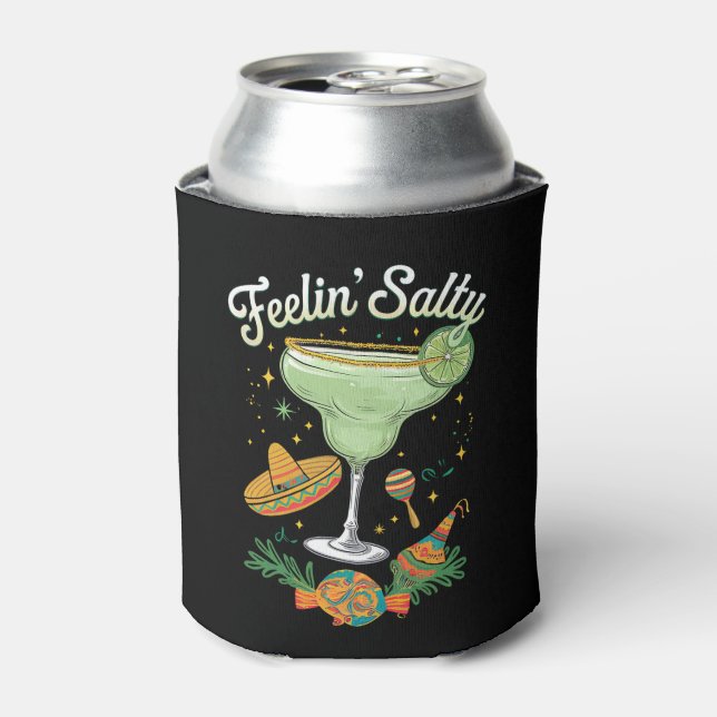 Feelin' Salty Margarita Funny Cinco De Mayo Dosenkühler (Kanne Vorderseite)