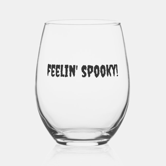 FEELIN SPRACH! 16oz Edelstahlglas Weinglas Ohne Stiel (Vorderseite)