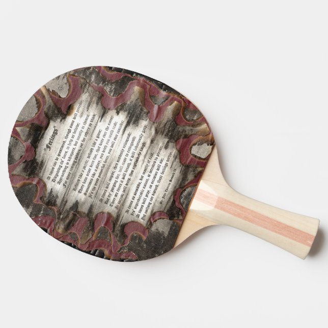 Feelings Tischtennis Schläger (Seitenansicht)