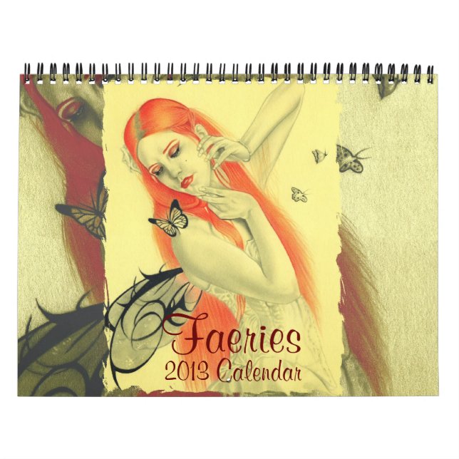 Feen 2013 Kalender von Katerina Art (Titelbild)