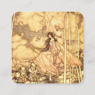 Feen Arthur Rackham Begleitkarte