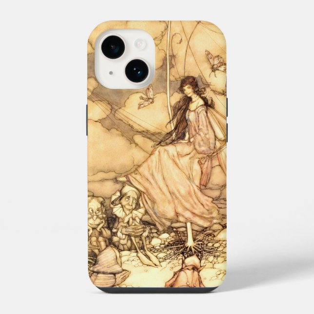Feen Arthur Rackham iPhone 14 Hülle (Rückseite)