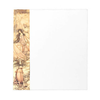 Feen Arthur Rackham Notizblock