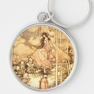 Feen Arthur Rackham Schlüsselanhänger