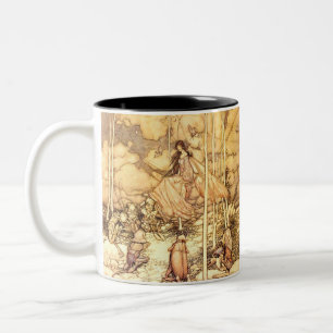 Feen Arthur Rackham Zweifarbige Tasse